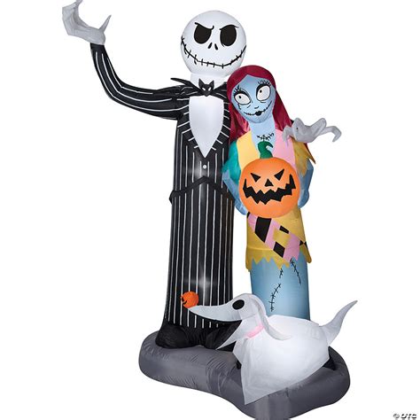 nightmare before christmas blow up|Amazon.com: Nightmare Before Christmas Yard Inflatable.